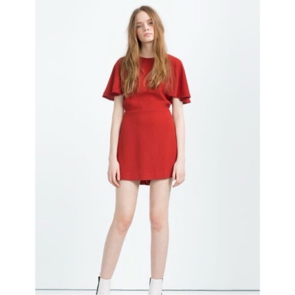 Zara Red Jumpsuit